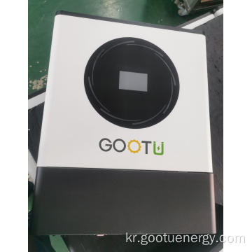 홈 시스템 용 Gootu Hybrid Solar Inverter 8kw